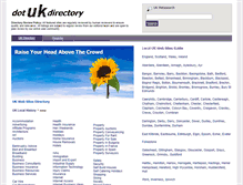 Tablet Screenshot of dotukdirectory.co.uk